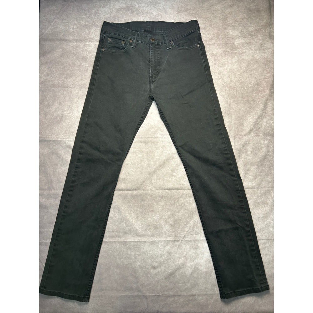 Levis Mens 511 Slim Fit Jeans 29x32 Black Denim Casual Pants 08511-0124